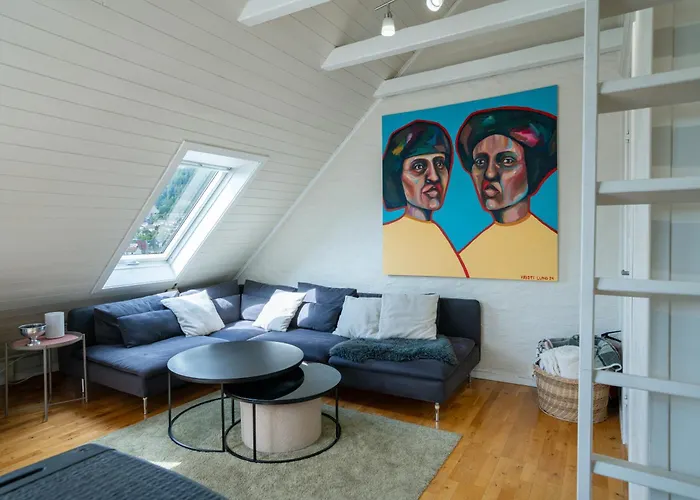 Privat Rom I Koselig Bergenshus 民宿