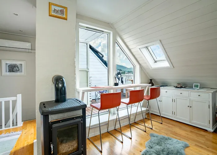 Privat Rom I Koselig Bergenshus 卑爾根